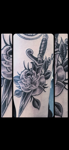 Explore family arm sleeve tattoo ideas, creative tattoo ideas in Bozeman, available at Aether Tattoo Club