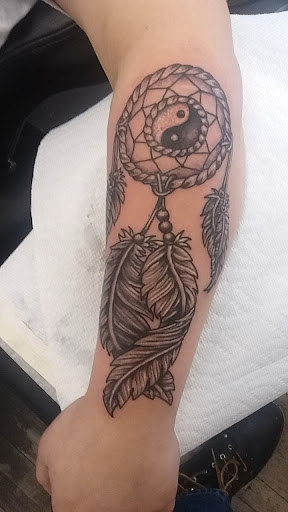 Explore ideas for ankle tattoos, creative tattoo ideas in Arlington, available at Ink Jam Tattoo Studio