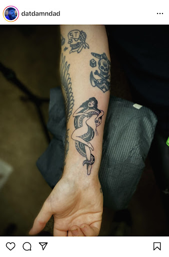 Explore cool christian tattoo ideas, creative tattoo ideas in Saint Joseph, available at The Tat Shack