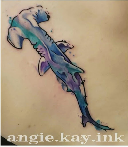 Explore men's clock tattoo ideas, creative tattoo ideas in Casper, available at Luna & Lotus Amethyst Ink Angie Kay