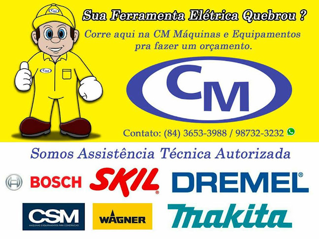 Comentários e avaliações sobre CM Máquinas e Equipamentos