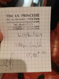Photo n°22 de TIM LA PRINCESSE à Paris ()