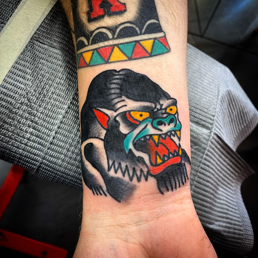 Explore 444 tattoo ideas male, creative tattoo ideas in Denton, available at Black Anchor Tattoo