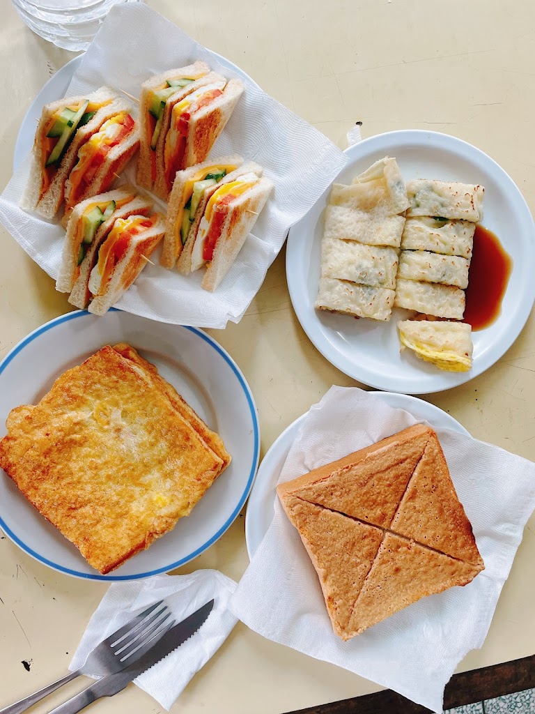 木瓜牛奶早餐 的照片