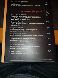 La Taverne Brasserie à Le Puy-en-Velay carte