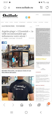 Photos du propriétaire du Restaurant français L'essentiel à Argelès-sur-Mer - n°12