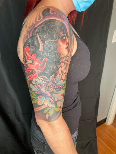 Explore crown tattoo ideas, creative tattoo ideas in Payette, available at Boomerang Tattoo Company