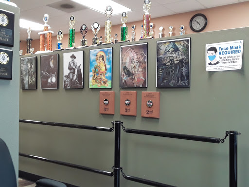 Explore leg tattoos idea, creative tattoo ideas in Fargo, available at Golden Dragon Tattoo