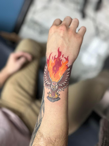 Explore arcane tattoo ideas, creative tattoo ideas in Foley, available at Symbolic Ink Tattoo Studio