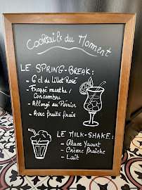 Restaurant Brasserie marion à Deauville (la carte)
