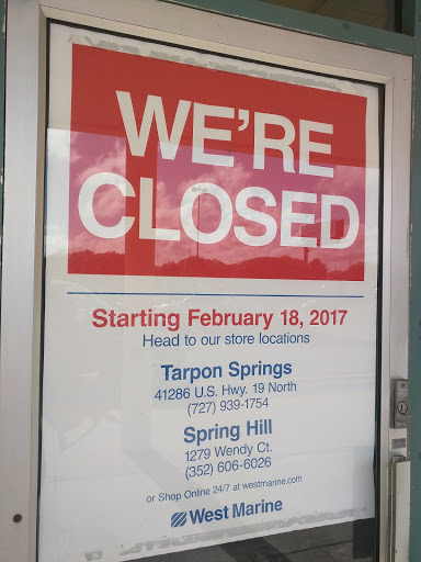 Marine Supply Store «West Marine», reviews and photos, 3346 US-19, Holiday, FL 34691, USA