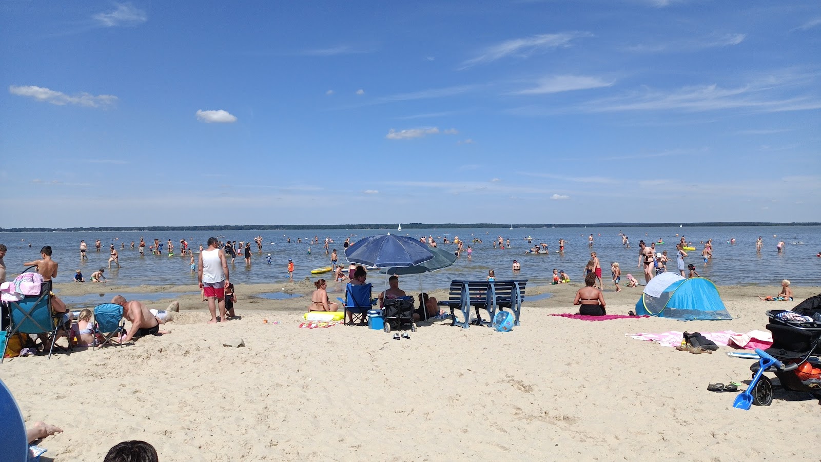 Φωτογραφία του Sandstrand Badeinsel παροχές περιοχής