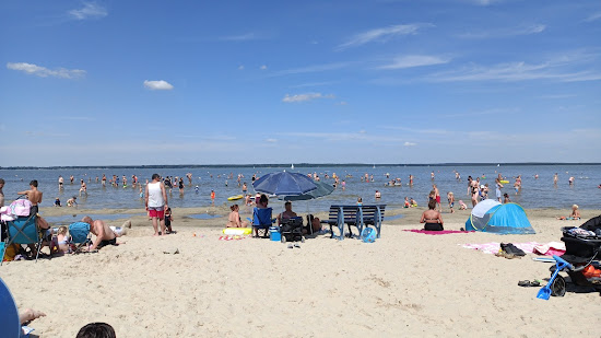 Sandstrand Badeinsel