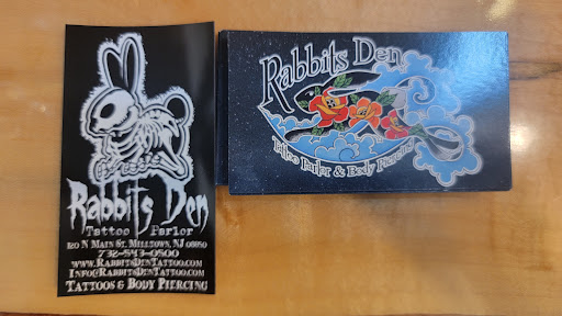 Tattoo Shop «Rabbits Den Tattoo Parlor», reviews and photos, 120 N Main St, Milltown, NJ 08850, USA