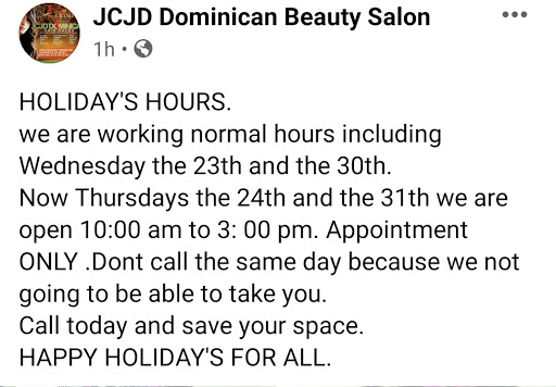 Beauty Salon «JCJD DOMINICAN BEAUTY SALON», reviews and photos, 2535 Hickory Grove Rd NW, Acworth, GA 30101, USA