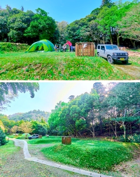 出雲市うさぎ森林公園 夢の森うさぎ キャンプ村