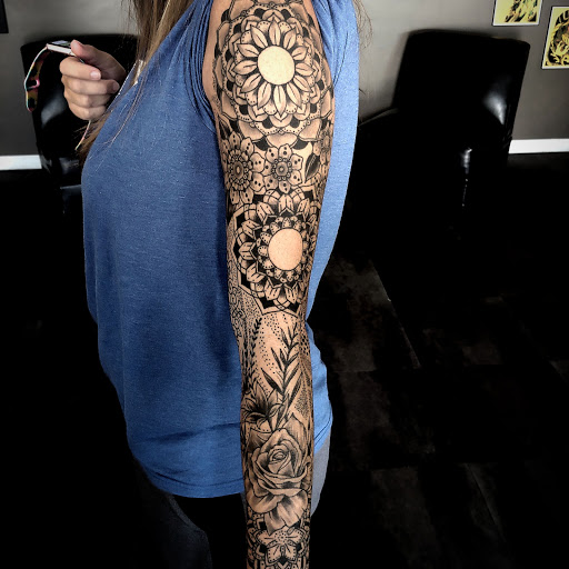 Explore tattoo name ideas for men, creative tattoo ideas in Gadsden, available at Sacred Art Tattoo Company