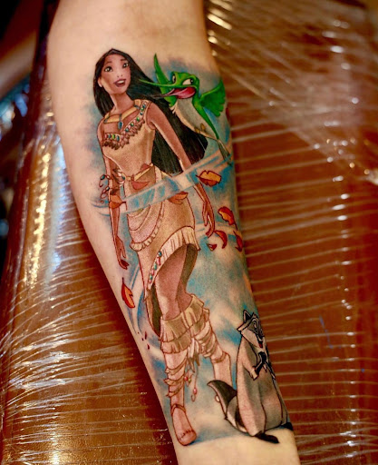 Explore celestial tattoo ideas, creative tattoo ideas in Newburgh, available at Shangri-Las Tattoo Emporium