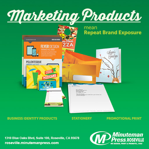 Commercial Printer «Minuteman Press - Roseville», reviews and photos, 1310 Blue Oaks Blvd #100, Roseville, CA 95678, USA