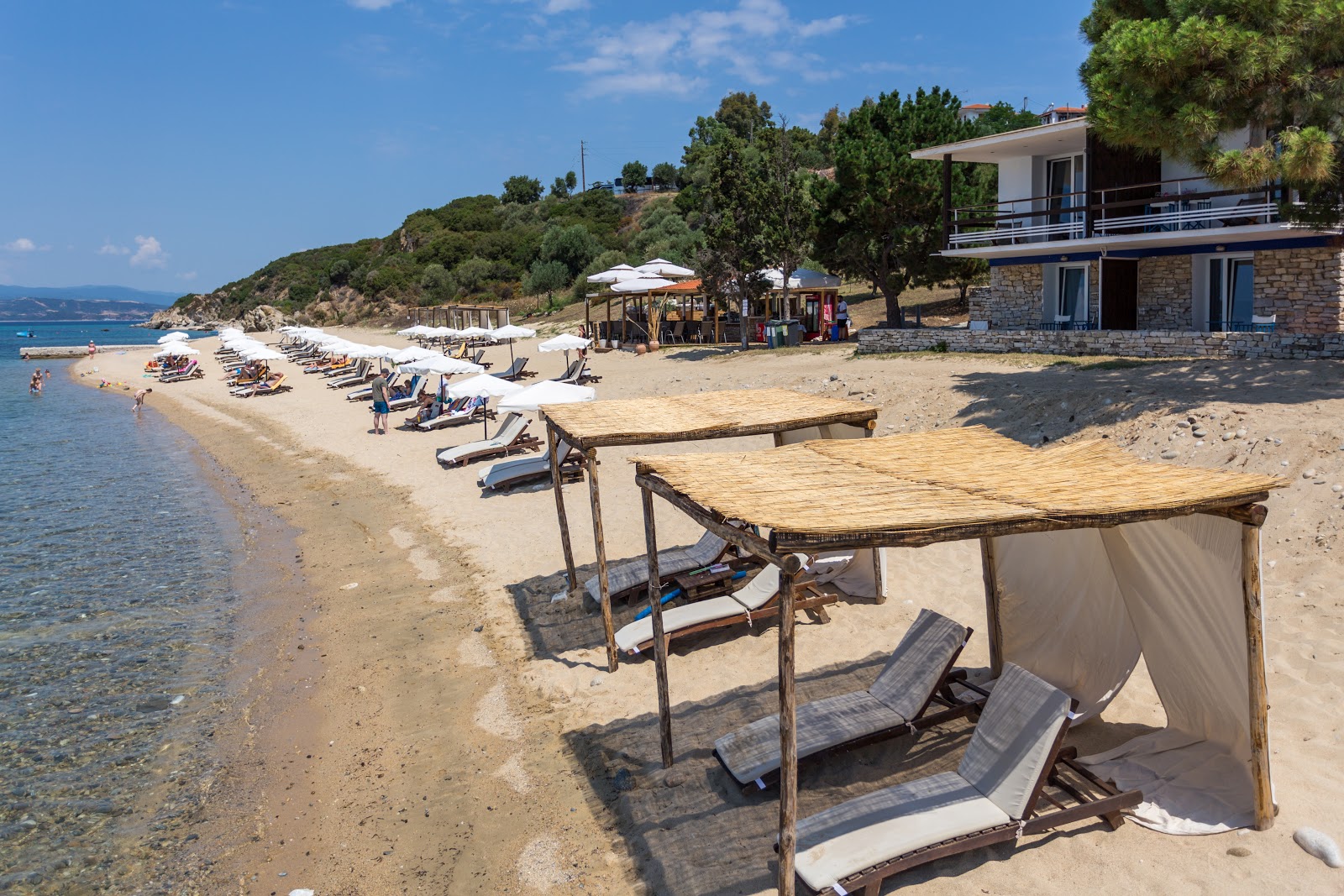 Foto di Paralia Ouranoupoli - luogo popolare tra gli intenditori del relax
