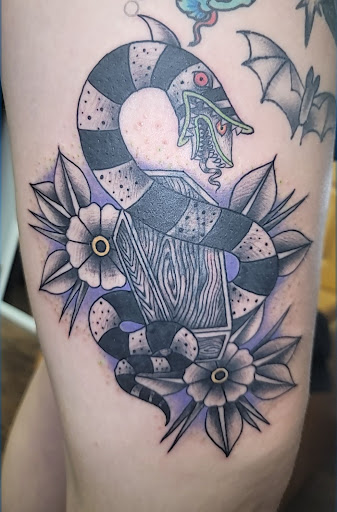 Explore good chest tattoo ideas, creative tattoo ideas in Lawrenceburg, available at Yellow Rose Tattoo