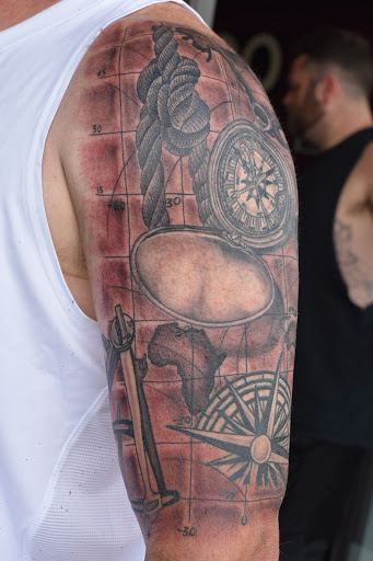 Explore unique tattoo ideas men, creative tattoo ideas in Sanford, available at Hudson & Company Tattoo Studio