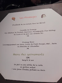 Restaurant français CARTE BLANCHE DIJON à Dijon (la carte)