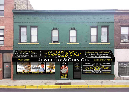 Gold Star Jewelry & Coin Co., 7048 N Clark St, Chicago, IL 60626, USA, Pawn Shop
