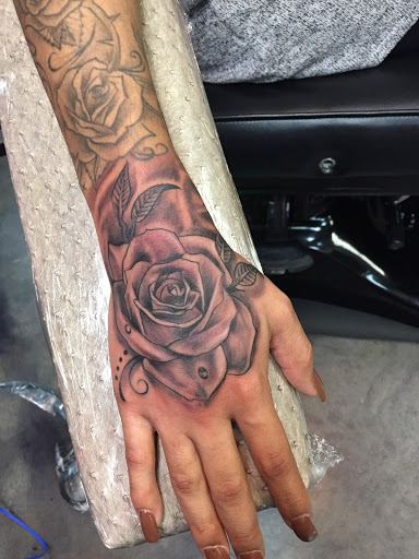 Explore tattoo ideas for hand, creative tattoo ideas in Garden Grove, available at Dr. Tattoo Studio