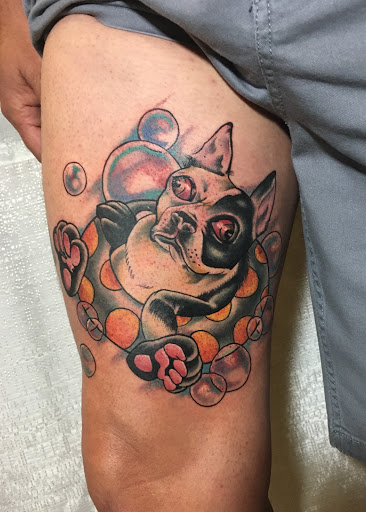 Explore tattoo ideas flames, creative tattoo ideas in Denver, available at Fallen Owl Tattoo Studio