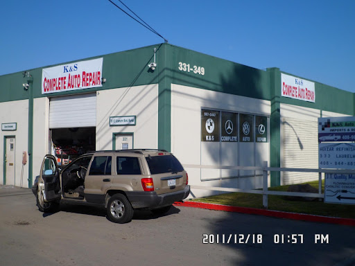 Auto Repair Shop «K & S Complete Auto Repair», reviews and photos, 311 Laurelwood Rd, Santa Clara, CA 95054, USA