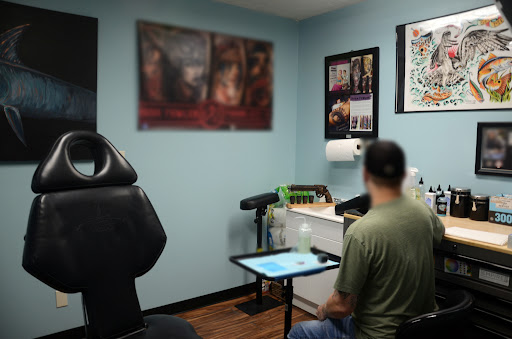 Explore bluebird tattoo ideas, creative tattoo ideas in Calhoun, available at A Sailors Grave Tattoo Parlor