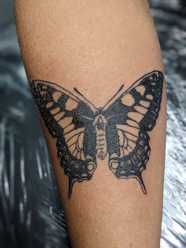 Explore lady gaga tattoo ideas, creative tattoo ideas in Tallahassee, available at Carbon Ink Tattoo