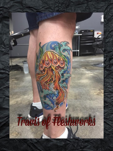 Explore yellowstone tattoo ideas, creative tattoo ideas in Olympia, available at Fleshworks Tattoo Studio