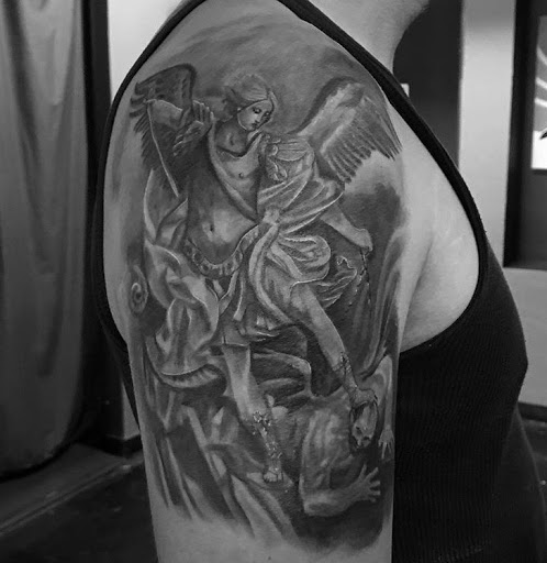 Explore trick r treat tattoo ideas, creative tattoo ideas in San Diego, available at Sideshow Tattoo and Piercing