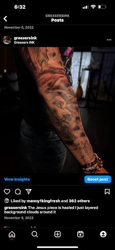 Explore tattoo ideas eyes, creative tattoo ideas in Medina, available at Greasers Ink