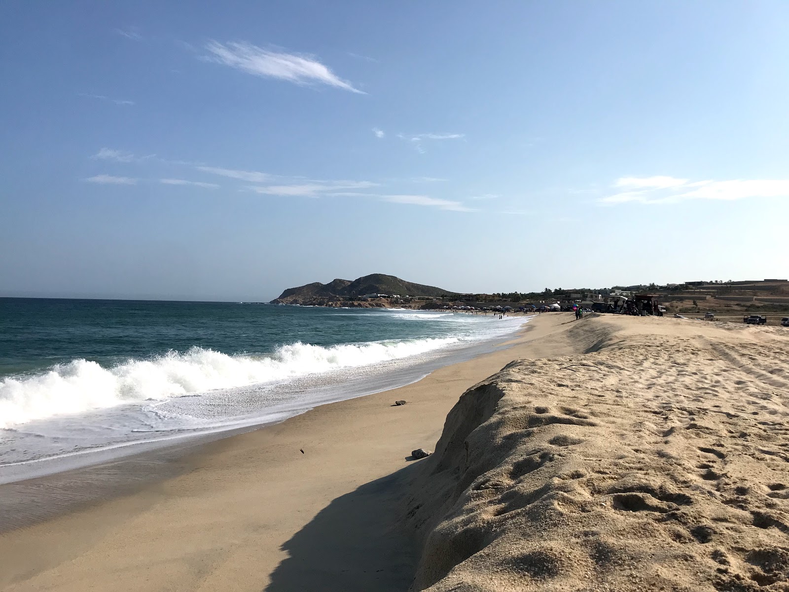 Foto av Playa Boca del Tule med turkos rent vatten yta