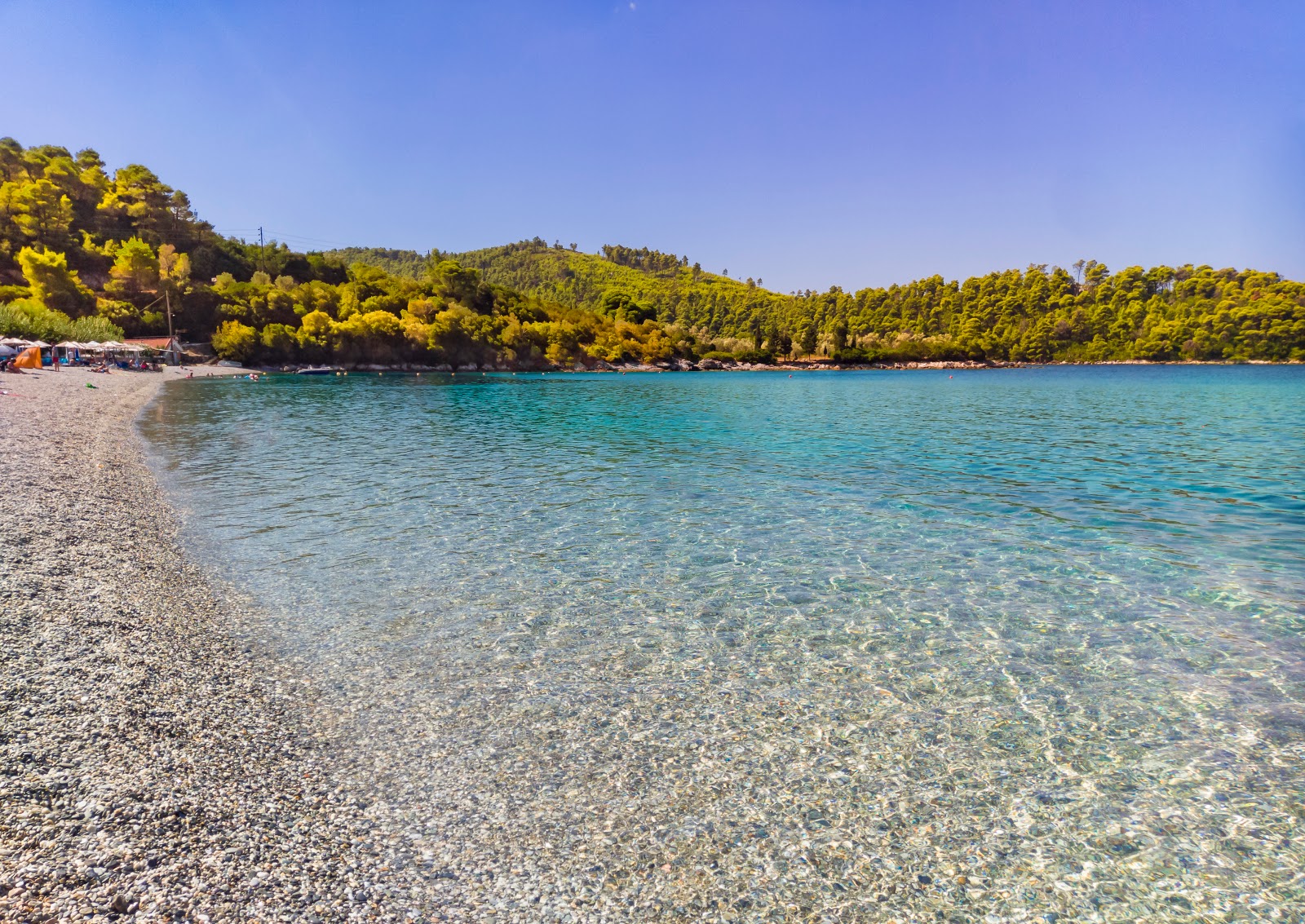 Photo of Panormos beach with very clean level of cleanliness