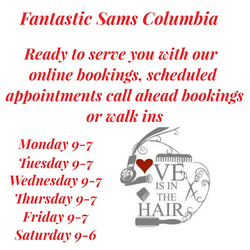 Hair Salon «Fantastic Sams Cut & Color», reviews and photos, 1940 Shady Brook St, Columbia, TN 38401, USA