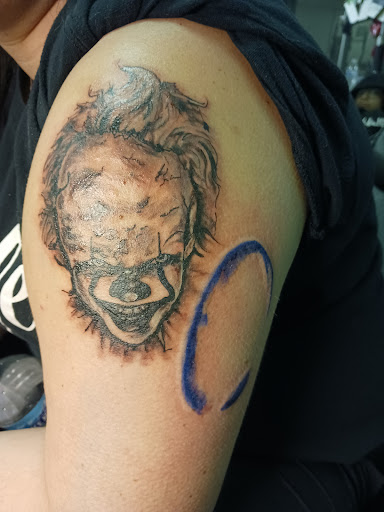 Explore lego tattoo ideas, creative tattoo ideas in Owosso, available at Twisted ink tattoo