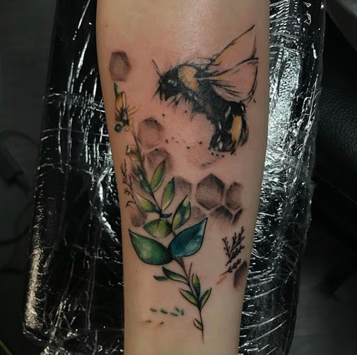 Explore iron giant tattoo ideas, creative tattoo ideas in Atlanta, available at Black Cloud Tattoo and Piercing