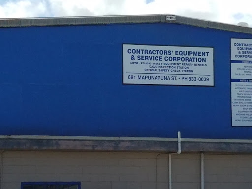 Contractor's Equipment & Services