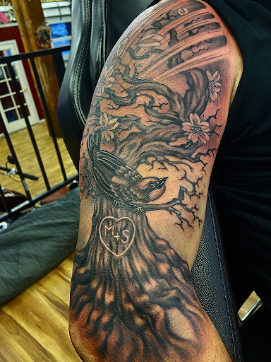 Explore chest and neck tattoo ideas, creative tattoo ideas in Wenatchee, available at Ole Soul Studio