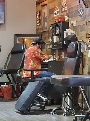 Explore space sleeve tattoo ideas, creative tattoo ideas in Miami Beach, available at Salvation Tattoo Lounge