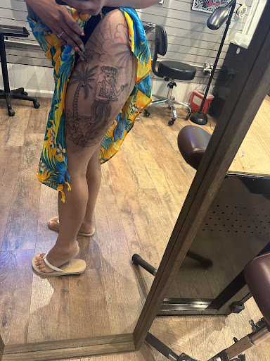 Find palm tattoo ideas for your next unique tattoo in Honolulu at Aloha Tattoo Waikiki Hilton Hawaiian Village Rainbow Bazaar