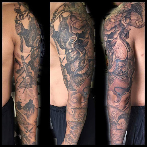 Explore holy tattoo ideas, creative tattoo ideas in Savannah, available at Tatlyfe Studios