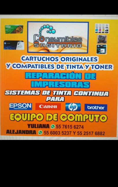 Consumibles Sagitario