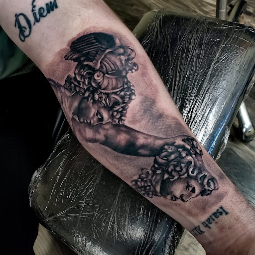 Explore tattoo ideas evil, creative tattoo ideas in Whitehall, available at Legion Tattoo Gallery