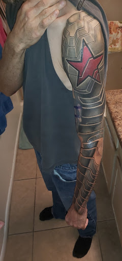 Explore gorilla tattoo ideas, creative tattoo ideas in Glendale, available at Knucklehead Tattoo Shop