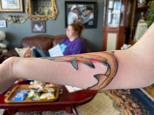 Explore serotonin tattoo ideas, creative tattoo ideas in Springfield, available at To the nines tattoo